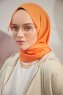 Silky Plain - Orange Hijab
