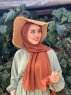 Daliya - Brick Red Jazz Hijab - Mirach