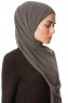 Derya - Khaki Practical Chiffon Hijab