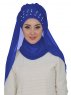 Diana Blå Praktisk Hijab Ayse Turban 326214-1