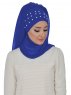 Diana Blå Praktisk Hijab Ayse Turban 326214-3