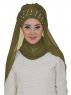 Diana Khaki Praktisk Hijab Ayse Turban 326215-1