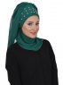 Diana Mörkgrön Praktisk Hijab Ayse Turban 326205c