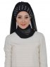 Diana Svart Praktisk Hijab Ayse Turban 326201b