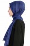 Dilsad Marinblå Hijab Sjal Madame Polo 130021-3