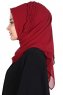 Disa - Bordeaux Practical Chiffon Hijab