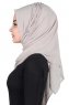 Disa - Taupe Practical Chiffon Hijab