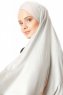 Duru - Light Grey & Dusty Pink Jersey Hijab