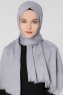 Ece Ljusgrå Pashmina Hijab Sjal Halsduk 400057a