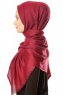Ece - Dark Fuchsia Pashmina Hijab