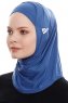 Elif - Blue Sport Hijab - Ecardin