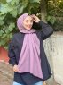 Ermina - Purple Cotton Hijab - Mirach