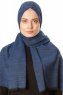 Esana - Navy Blue Hijab - Madame Polo