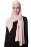 Eslem - Dusty Pink Pile Jersey Hijab - Ecardin