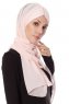 Evren - Dusty Pink Chiffon Hijab