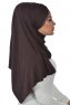 Filippa - Brown Practical Cotton Hijab - Ayse Turban