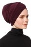 Gamze - Plum Turban
