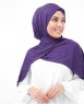 Gentian Violet Lila Viskos Jersey Hijab 5VA80a