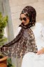 Gizala - Leopard Patterned Hijab - Sal Evi
