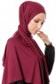 Hande - Cherry Cotton Hijab - Gülsoy