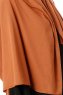 Hande - Terracotta Cotton Hijab - Gülsoy