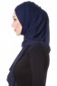 Hanfendy - Navy Blue Practical One Piece Hijab