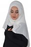 Helena - Offwhite Practical Hijab - Ayse Turban