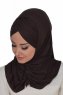 Hilda - Brown Cotton Hijab