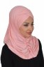 Hilda - Dusty Pink Cotton Hijab