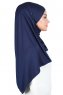 Kaisa - Navy Blue Practical Cotton Hijab