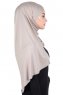 Kaisa - Taupe Practical Cotton Hijab