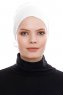 Kiraz - Creme Cotton XXL Underscarf - Ecardin