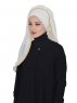 Louise - Creme Practical Hijab - Ayse Turban