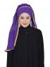 Louise - Purple Practical Hijab - Ayse Turban