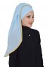 Louise - Light Blue Practical Hijab - Ayse Turban
