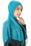 Lunara - Petrol Blue Hijab - Özsoy