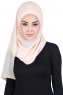 Malin - Beige Practical Chiffon Hijab