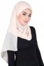 Malin - Beige Practical Chiffon Hijab