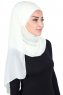 Malin - Creme Practical Chiffon Hijab