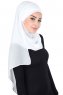 Malin - Offwhite Practical Chiffon Hijab
