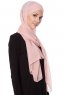 Mehtap - Dusty Pink Practical One Piece Chiffon Hijab