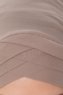 Mehtap - Taupe Practical One Piece Chiffon Hijab