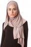Melek - Stone Grey Premium Jersey Hijab - Ecardin