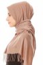 Meliha - Light Brown Hijab - Özsoy