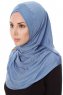 Mia - Indigo One-Piece Al Amira Hijab - Ecardin