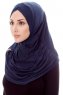 Mia - Navy Blue One-Piece Al Amira Hijab - Ecardin
