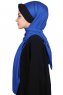 Mikaela - Blue & Black Practical Cotton Hijab