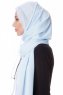 Milana Ljusblå Chiffon Hijab Sehr-i Sal 400130c