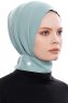 Narin - Mint Practical One Piece Crepe Hijab
