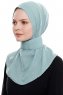 Narin - Mint Practical One Piece Crepe Hijab